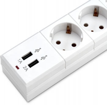   Buro BU-SP5_USB_2A-W 5 (6 )  ()