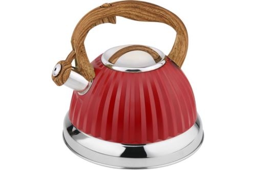 Чайник для плиты Pomi d'Oro P-650204 Napoli со свистком, 2,5л