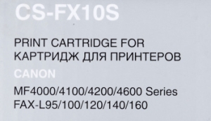   Cactus CS-FX10S   Canon MF4000/4100/4200/4600/ FAX-L95/100/120 (2000.)