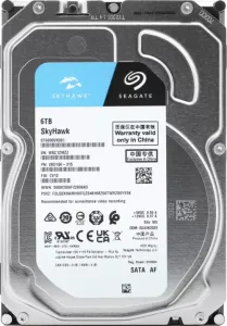   Seagate 6TB 5400rpm SATA 6GB/S 256MB ST6000VX001 SEAGATE SkyHawk