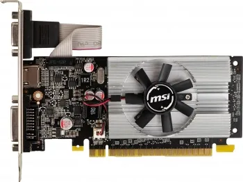  MSI N210-1GD3/LP NVIDIA GeForce 210 1024Mb 64 DDR3 460/800 DVIx1/CRTx1 Ret