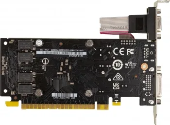  MSI N210-1GD3/LP NVIDIA GeForce 210 1024Mb 64 DDR3 460/800 DVIx1/CRTx1 Ret