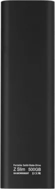 SSD  Netac 500Gb Z SLIM <NT01ZSLIM-500G-32BK> (USB3.2, up to 520/480MBs, 10029.5