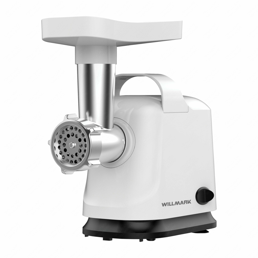 Электромясорубка WILLMARK WMG-2512X (2000Вт, реверс, защита двиг., 2 реш.)