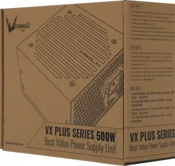   Formula ATX 500W AC VX PLUS (20+4pin) 120mm fan 3xSATA RTL