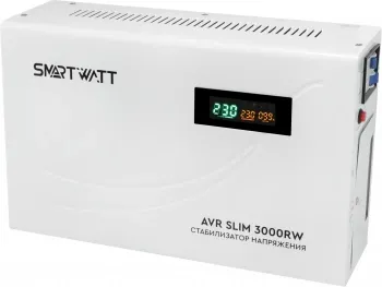    SMARTWATT AVR SLIM 3000RW (100W - 260W, 3000VA, 3 , 50 , LED-