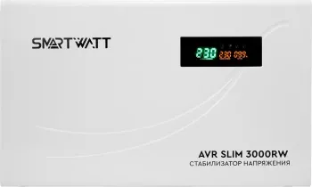    SMARTWATT AVR SLIM 3000RW (100W - 260W, 3000VA, 3 , 50 , LED-