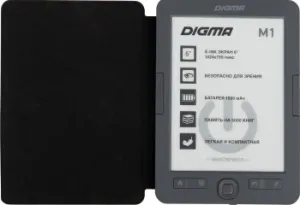   Digma M1 6 E-ink HD 758x1024 600MHz 128Mb/4Gb/SD/microSDHC - ( .: