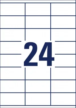  Avery Zweckform 3422 A4 70x35 24  /70/2/100./ . 