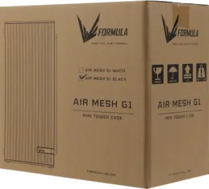  Formula Air Mesh G1    mATX 1x80mm 2xUSB2.0 1xUSB3.1 audio bott PSU