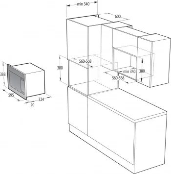    GORENJE BMI201AG1X