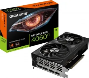  Gigabyte GV-N406TWF2OCV2-8GD NVIDIA  RTX4060Ti 8  GDDR6 128 bit PCI-E 4.0 1*HDMI 3*DP