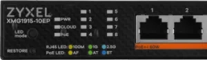  Zyxel XMG1915-10EP-EU0101F (L2+) 8x2.5/ 2SFP+ 8PoE++ 130W 