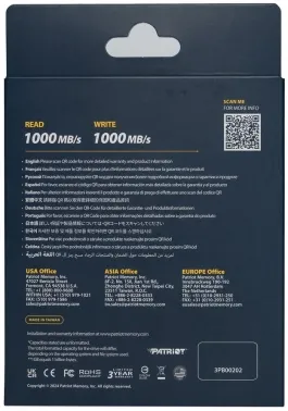 SSD    512GB USB-C EXT. PTPL512GPEC PATRIOT