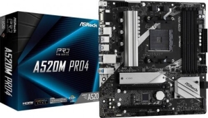   Asrock A520M PRO4 Socket AM4