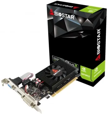  Biostar PCI-E GT710-2GB D3 LP NVIDIA GeForce GT 710 2Gb 64bit DDR3 954/1333 DVIx1 HDMIx1 
