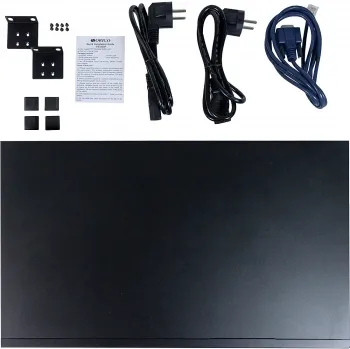  ORIGO Managed L3 Switch 24x1000Base-X SFP, 4x10GBase-X SFP+, RJ45 Console, 19 w/brackets