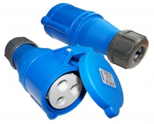  Lanmaster LAN-IEC-309-32A1P/F   32A 250V  