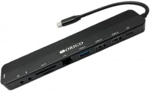 - USB-C 9--1 ORIGO OU3350SNPD/A1A USB 3.0, 2xUSB 2.0, USB-C/PD 3.0, HDMI, Gigabit LAN, SD