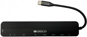 - USB-C 9--1 ORIGO OU3350SNPD/A1A USB 3.0, 2xUSB 2.0, USB-C/PD 3.0, HDMI, Gigabit LAN, SD