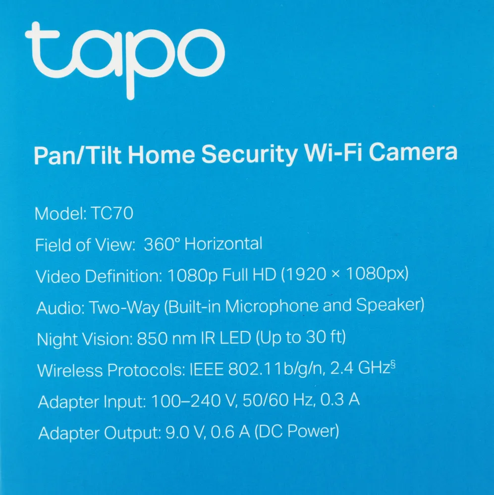   IP TP-Link TAPO TC70 4-4 