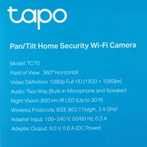   IP TP-Link TAPO TC70 4-4 