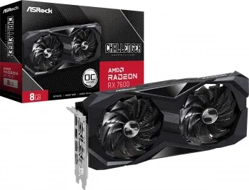  AsRock Radeon RX 7600 Challenger 8G OC