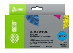   Cactus CS-RK-F6V24AE  90  HP DeskJet Ink Advantage 1115/2135/3635