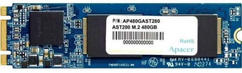  SSD Apacer 480GB M.2 2280 AST280 Client AP480GAST280-1 SATA 6Gb/s, 520/495, IOPS 84K, MTB