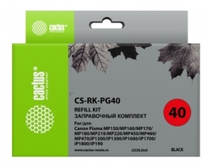  Cactus CS-RK-PG40  (2x30) Canon MP150/MP160/MP170/MP180/MP210/MP220