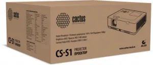  Cactus CS-S1.WT 3LCD 34000Lm LS 3400Lm ANSI (1024x768) 15000:1  :10000 1xHD
