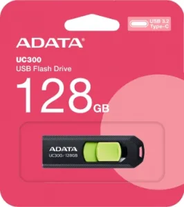   A-Data 128Gb Type-C UC300 ACHO-UC300-128G-RBK/GN USB3.2 /