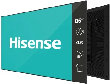  Hisense 86 86DM66D  D-LED DID LED 8ms 16:9 HDMI M/M  1200:1 500cd 178/178 3