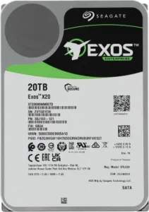   SEAGATE HDD Server Exos X20 HDD 512E/4KN ( 3.5/ 20TB/ SATA 6Gb/s / 7200rpm)