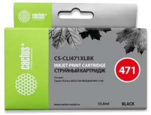   Cactus CS-CLI471XLBK    Canon MG5740/MG6840/MG7740