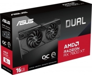  Asus DUAL-RX7800XT-O16G RX7800XT,HDMI*1,DP*3,16G,D6
