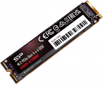  SSD Silicon Power PCI-E 4.0 x4 500Gb SP500GBP44UD9005 M-Series UD90 M.2 2280