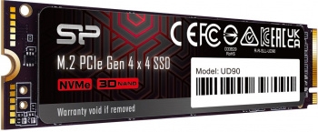  SSD Silicon Power PCI-E 4.0 x4 500Gb SP500GBP44UD9005 M-Series UD90 M.2 2280