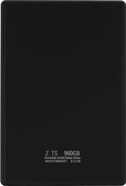  SSD External Netac 960Gb Z7S <NT01Z7S-960G-32BK> (USB3.2, up to 550/480MBs, 8960
