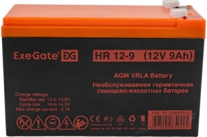  ExeGate EP129860RUS HR 12-9/EXG1290 (12V 9Ah 1234W),  F2