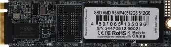  SSD AMD PCIe 4.0 x4 512GB R3MP40512G8 Radeon M.2 2280