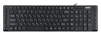  Acer OKW010 [ZL.KBDEE.002] Keyboard USB slim Multimedia black