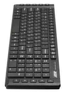  Acer OKW010 [ZL.KBDEE.002] Keyboard USB slim Multimedia black