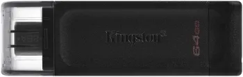   Kingston 64Gb DataTraveler DT70 <DT70/64GB>, USB-C 3.2 Gen 1