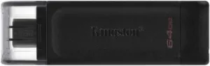  Kingston 64Gb DataTraveler DT70 , USB-C 3.2 Gen 1