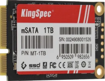  SSD Kingspec SATA III 1TB MT-1TB MT Series mSATA