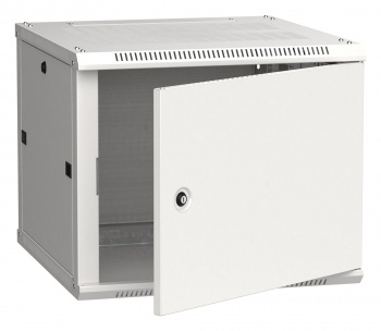Шкаф коммутационный ITK (LWR3-09U66-MF) 9U 600x600мм пер.дв.металл 2 бок.пан. 90кг серый 200град. 60