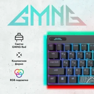  GMNG GG-KB500XW   USB  BT/Radio Multimedia for gamer LED (1