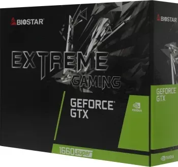  Biostar PCI-E VN1666SF69 NVIDIA GeForce GTX 1660SUPER 6Gb 192bit GDDR6 1530/8000 DVIx1 HD