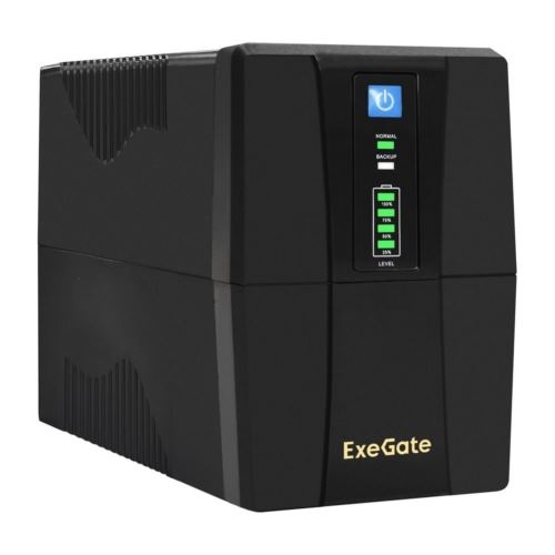 ИБП ExeGate EX292764RUS SpecialPro UNB-600.LED.AVR.2SH.RJ.USB <600VA/360W, LED, AVR, 2*Schuko, RJ45/